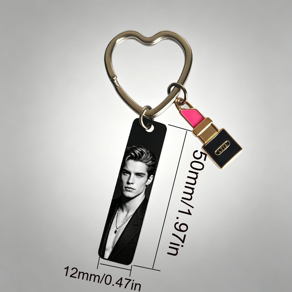 Custom photo personalized key chain【Send pictures and order number to Email】
